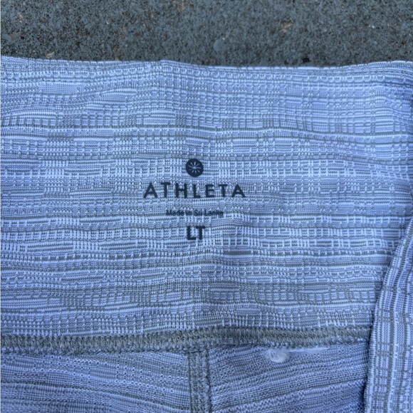Athleta Gray Textured Leggings - Picture 3 of 5